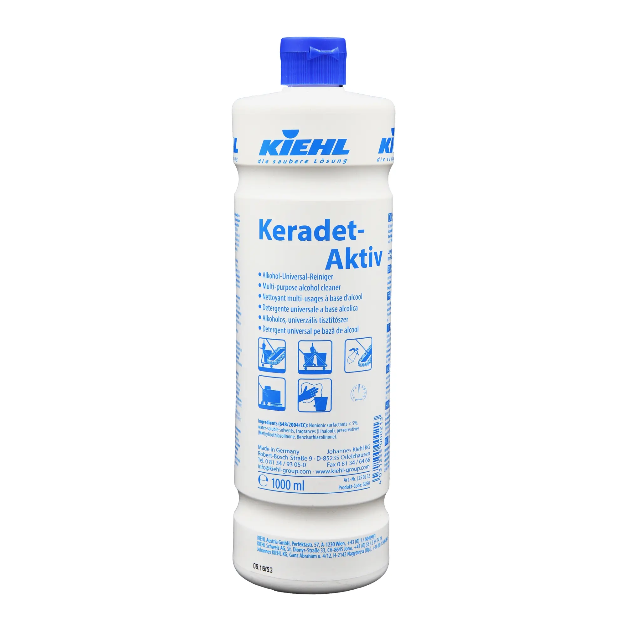 Keradet-Aktiv detergente universale base alcolica 1 lt