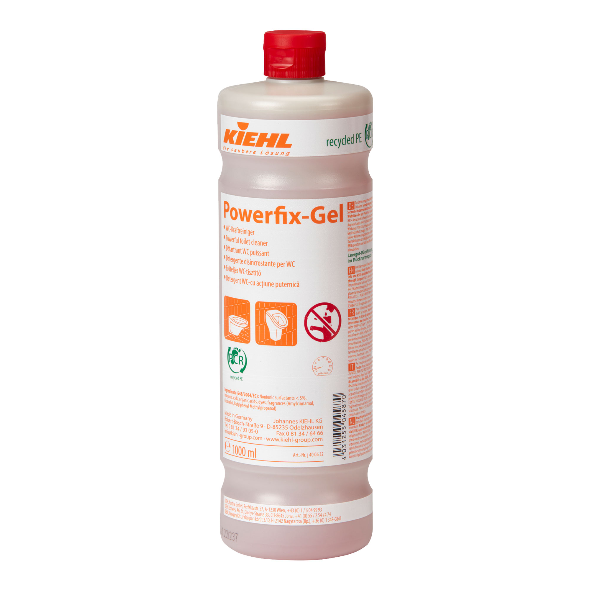 Powerfix Gel detergente disincrostante WC 1 lt