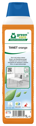 Tanet Orange detergente pulizia quotidiana 1 lt - 10 fl x ct