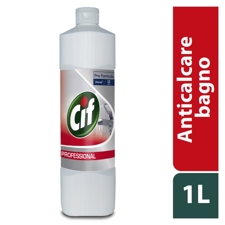 Cif Anticalcare Bagno detergente disincrostante PU fl. 1 lt - 6 pz x ct