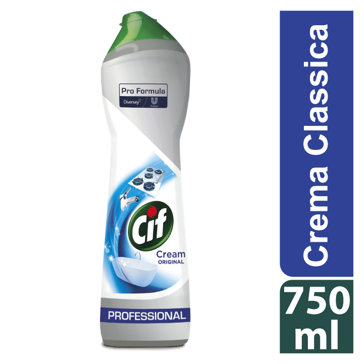 Cif Crema Classica detergente bagno e cucina 750 ml - 8 pz x ct