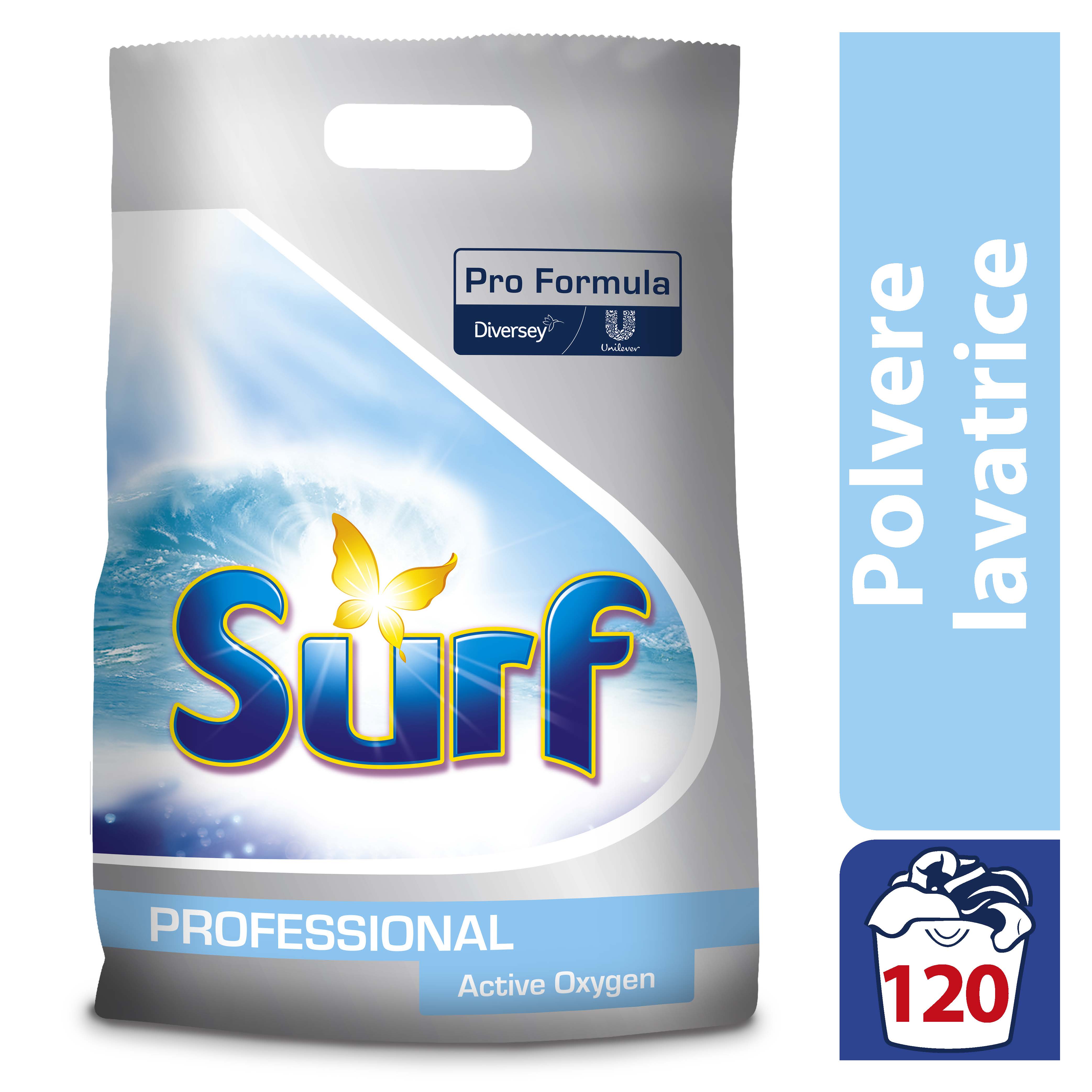 Surf detersivo polvere lavatrice sacco 9,6 kg