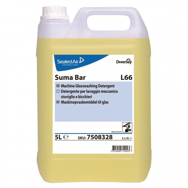 Suma Bar L66 detegente alcalino lavastoviglie ta 5 lt - 2 ta x ct