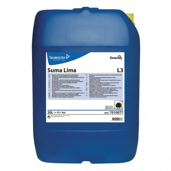Suma Lima L3 detergente cloro acque medie dure 10 lt