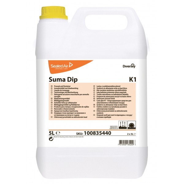 Suma Dip K1 detergente per ammollo tan 5 lt - 2 ta x ct