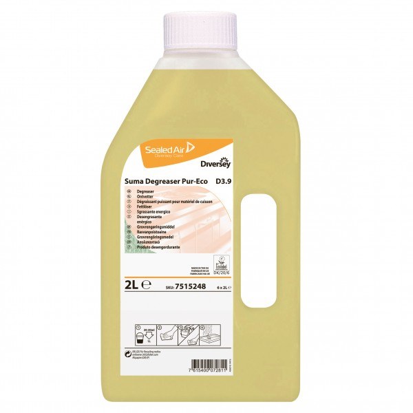 Suma Degreaser Pur-Eco D3.9 sgrassante forni e superfci 2 lt - 6 pz x ct