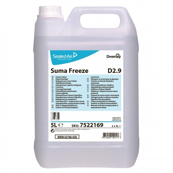 Suma Freeze D2.9 detergente liquido celle frigorifere 5 lt - 2 ta x ct