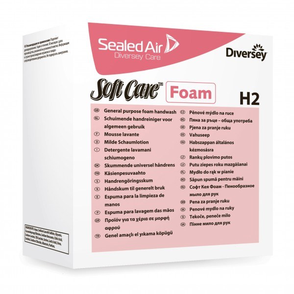 Soft Care Sensitive Foam Intellicare 1,3 lt* - 4pz x ct