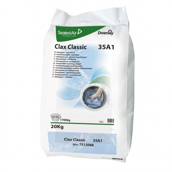 Clax Classic 35A1 detergente polvere 20kg.