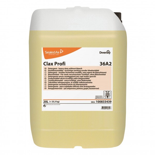 Clax Profi 36A2 detergente strutturato no candeggianti 20 lt
