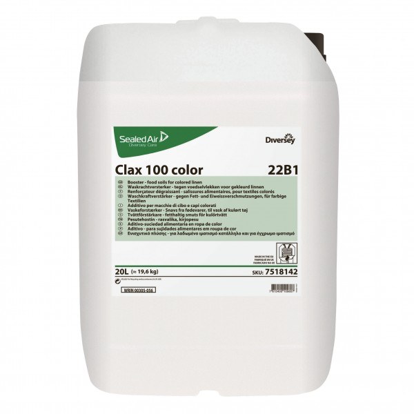 Clax 100 Color 22B1 detergente tensioattivo no sbianc. 20 lt