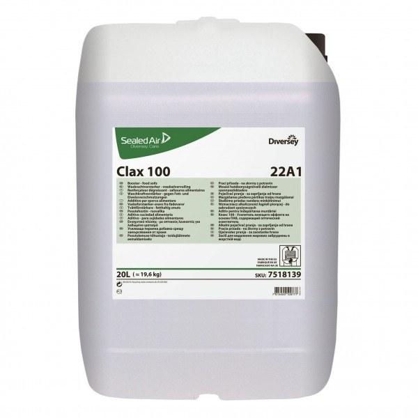 Clax 100 22A1 detergente tensioattivo alcalino sbianc. 20 lt