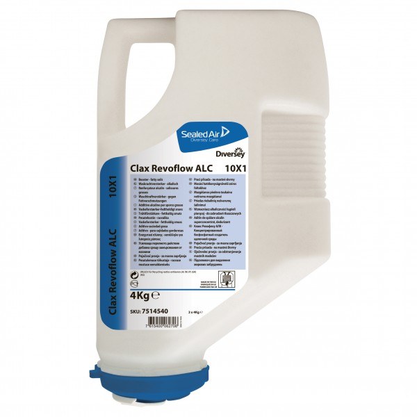 Clax Revoflow ALC deterg.alcalino polvere 4kg.- 3 pz x ct