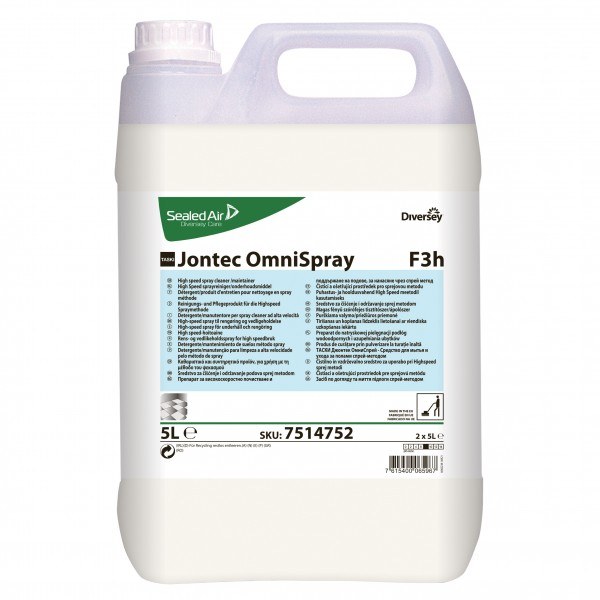Taski Jontec Omnispray detergente spray cleaning 5 lt - 2 ta x ct