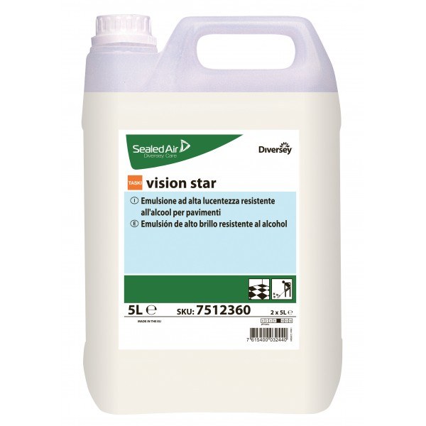 Taski Vision Star & Care protezione lucida 5Lt - 2 ta x ct