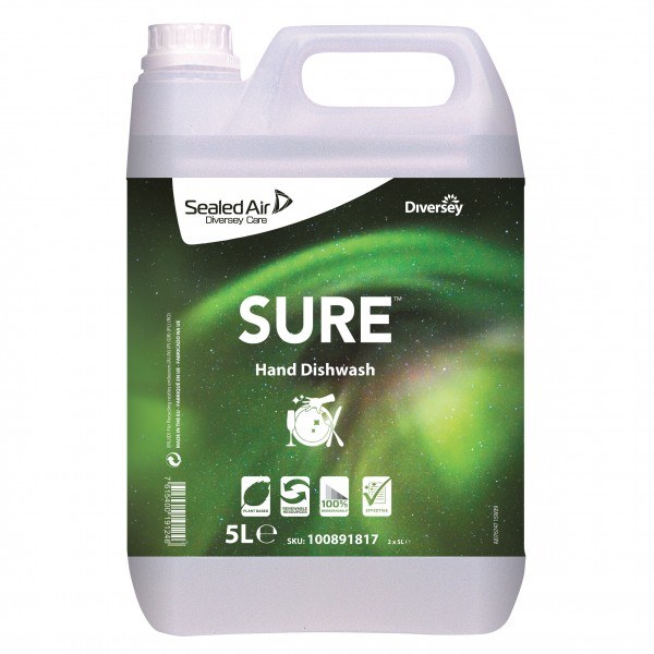 SURE Hand Dishwash Divermite 2 lt - 3 pz x ct