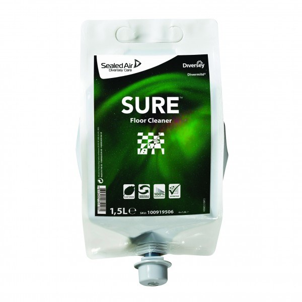 SURE Floor Cleaner Divermite 2 lt* - 3 pz x ct