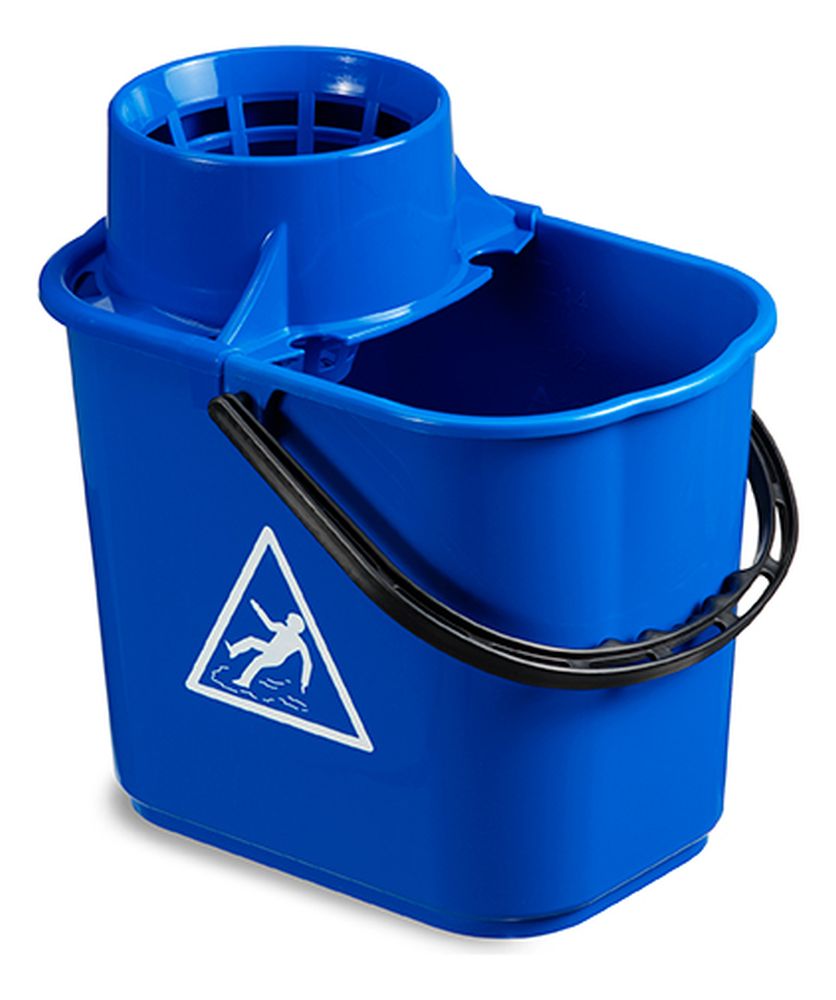 Secchio mop con strizzatore Master Lux 16 lt blu monovasca