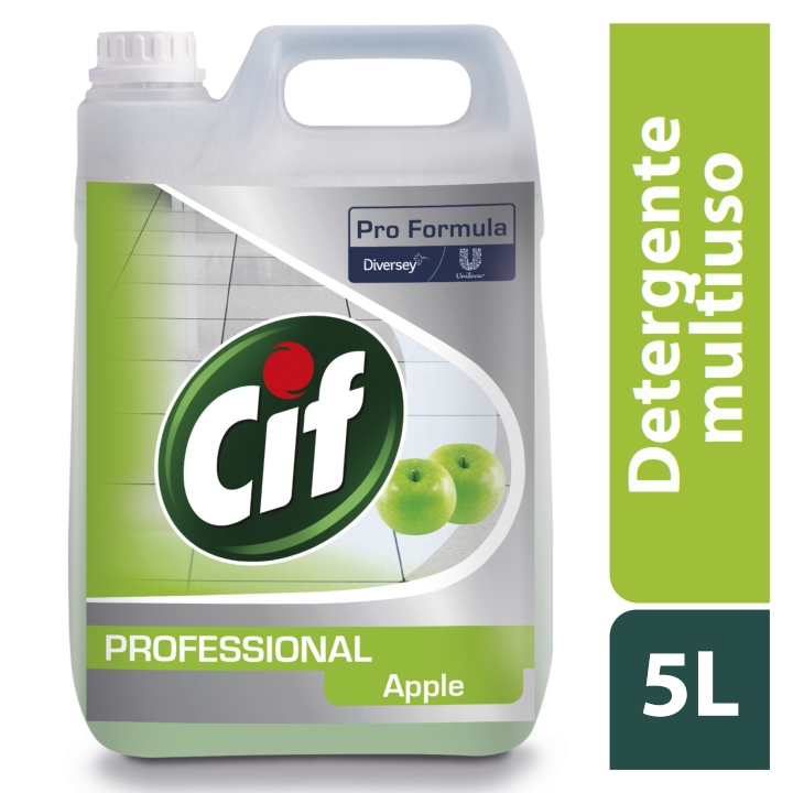 Cif Apple detergente pavimenti profumato mela 5 lt - 2 ta x ct