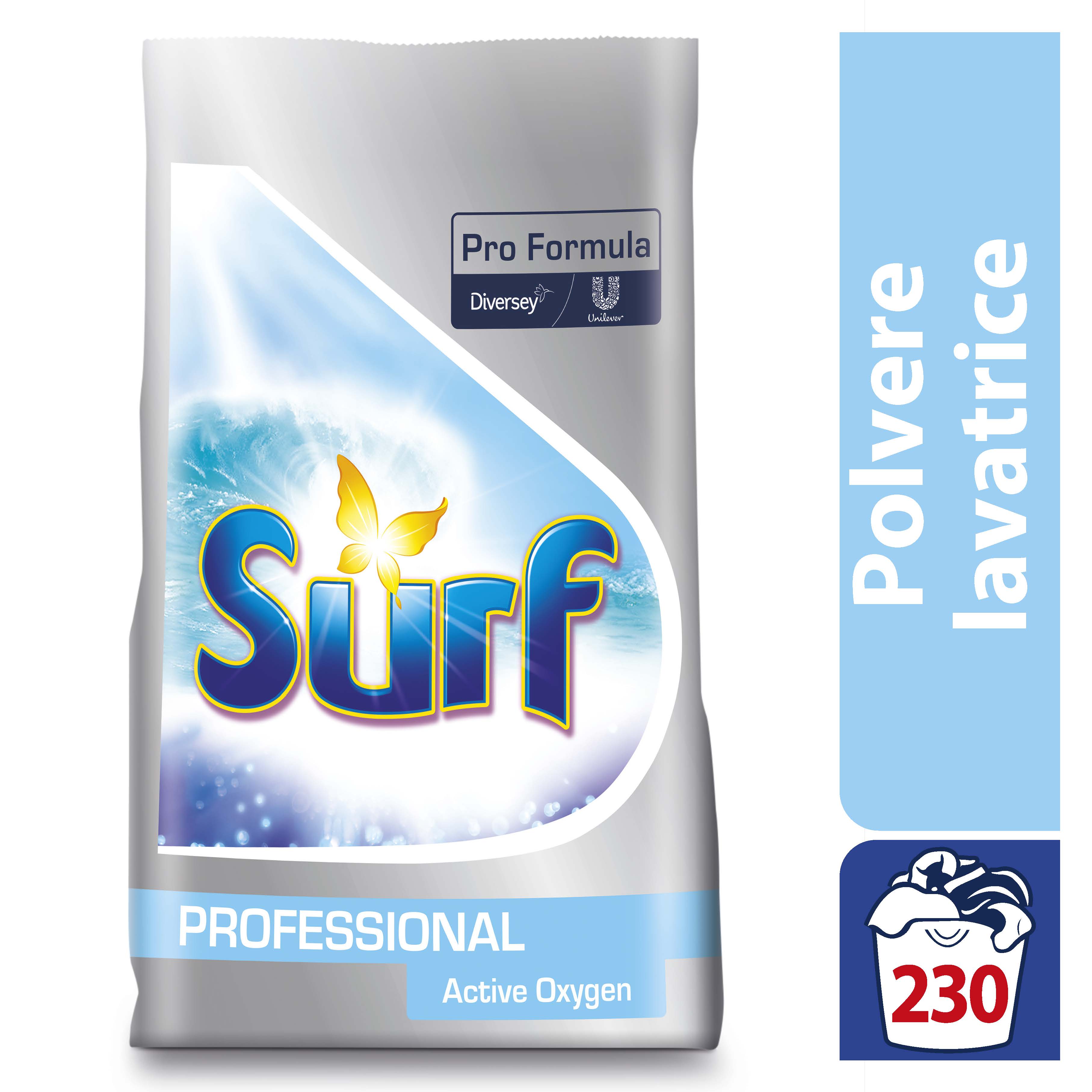 Surf detersivo polvere lavatrice sacco 18,4 kg