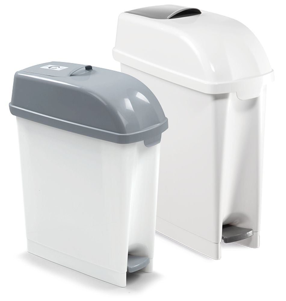 Contenitore plastica Desy per assorbenti con coperchio 17 lt