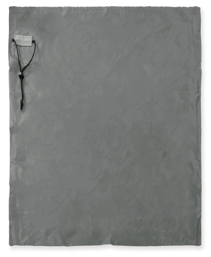 Sacco tela plastificata grigio carrello Alpha 79x96 cm 150 lt