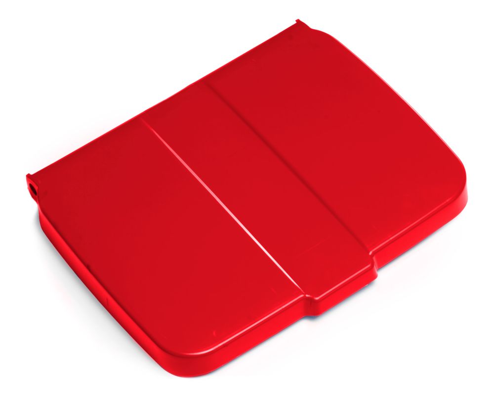 Coperchio portasacco rosso carrello Alpha 120 lt