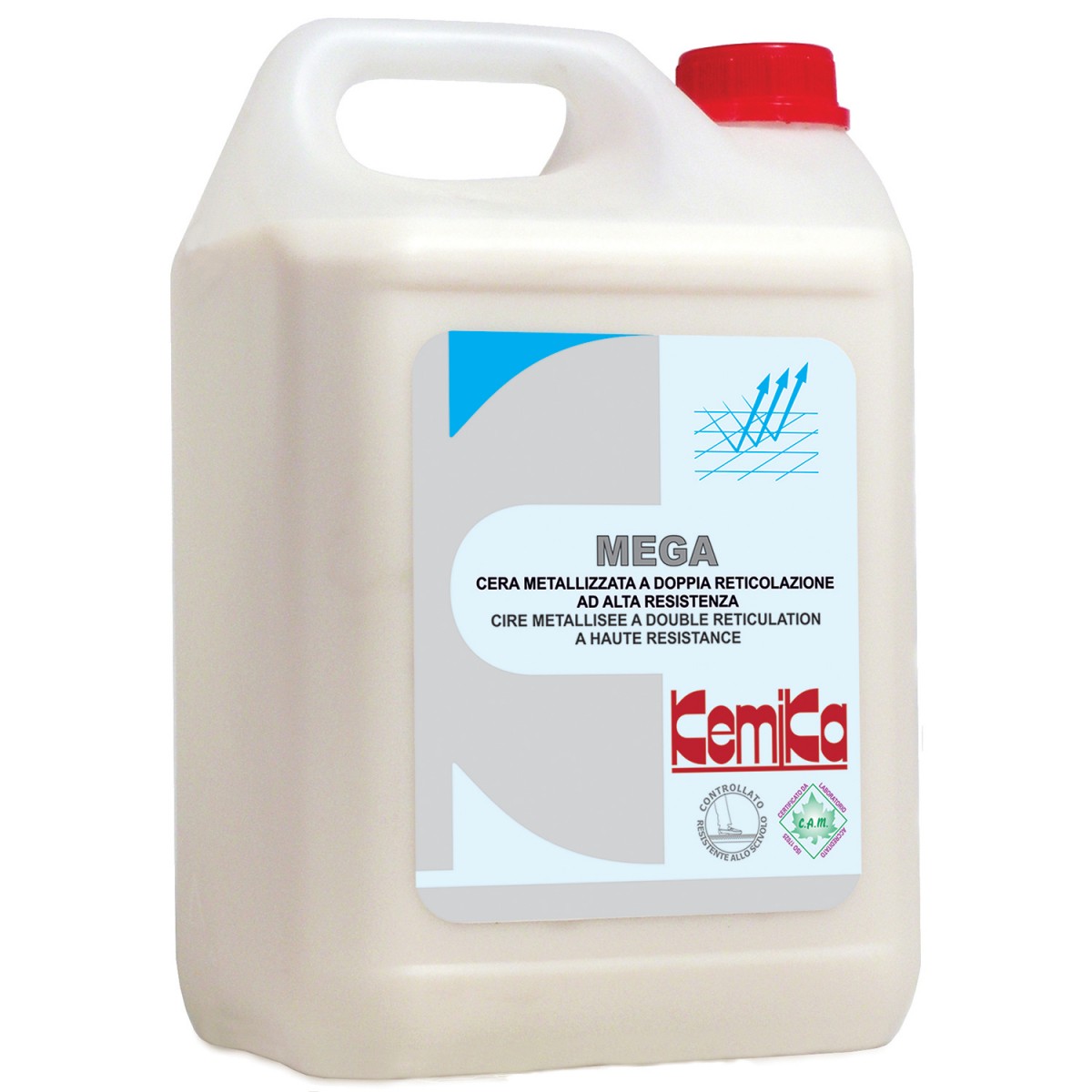 Mega cera metallizzata doppia reticolazione ta 5 kg