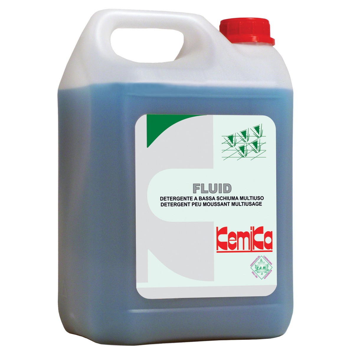 FLUID Detergente a bassa schiuma multiuso ta kg. 5 - 2 pz