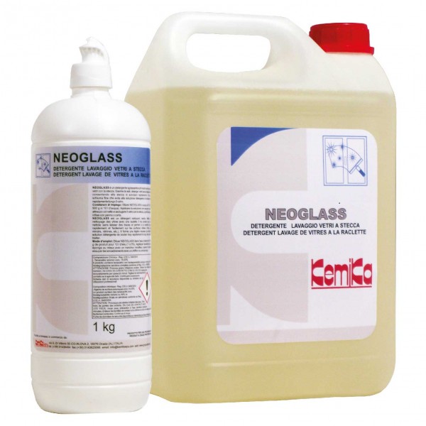 NEOGLASS Det. liquido lavaggio vetri a stecca ta 5kg