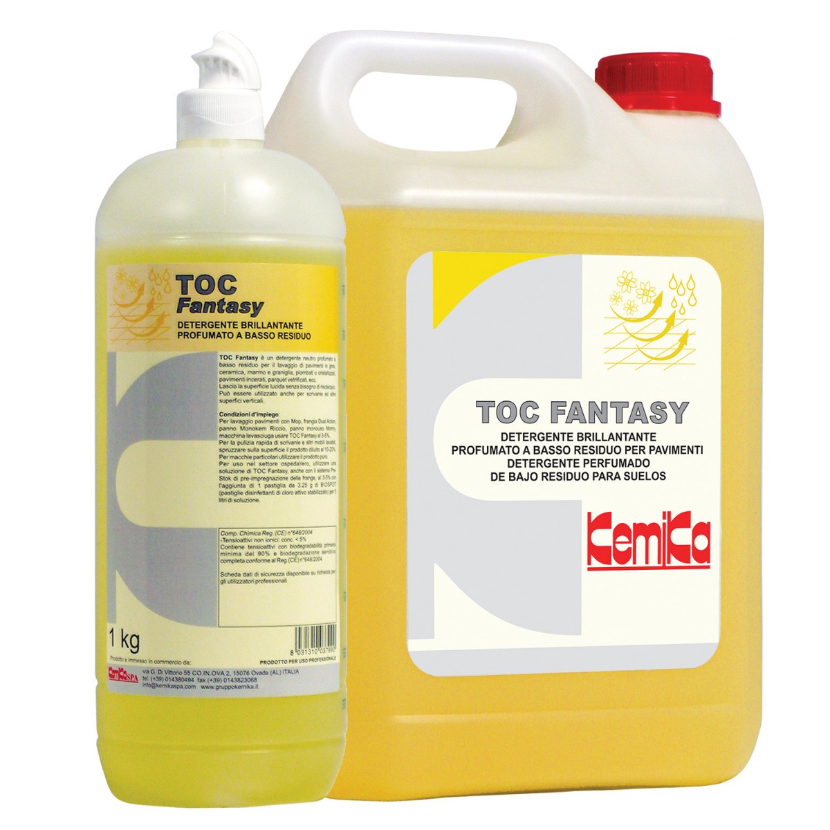 TOC FRESH Det brillant. profumo floreale ta 5lt.