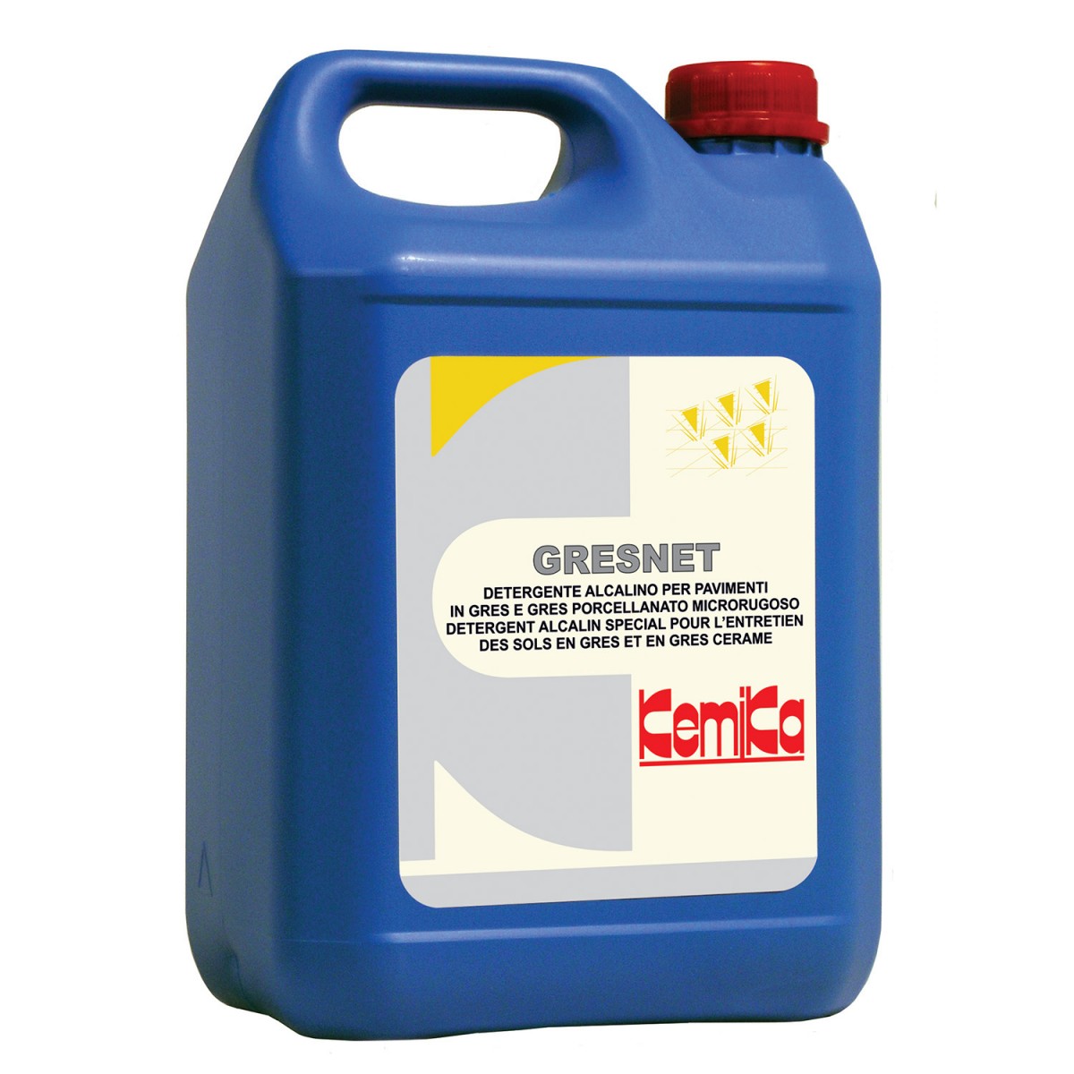 GRESNET Detergente pavimenti gres ta kg 5 (Cf 2 pz)