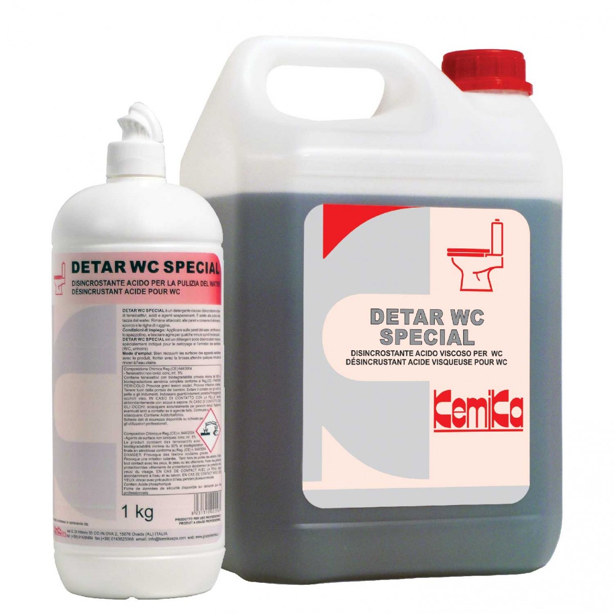 Detar WC Special detergente disincrostante ta 5 kg