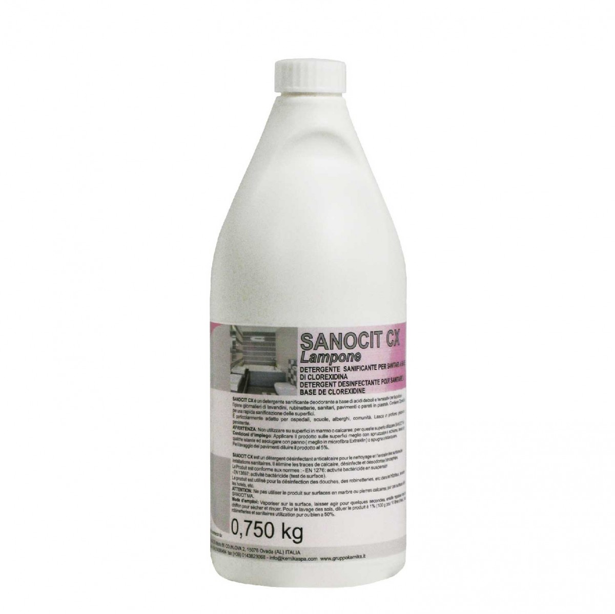 SANOCIT CX LAMPONE det. sanificante clorexidina 0,75