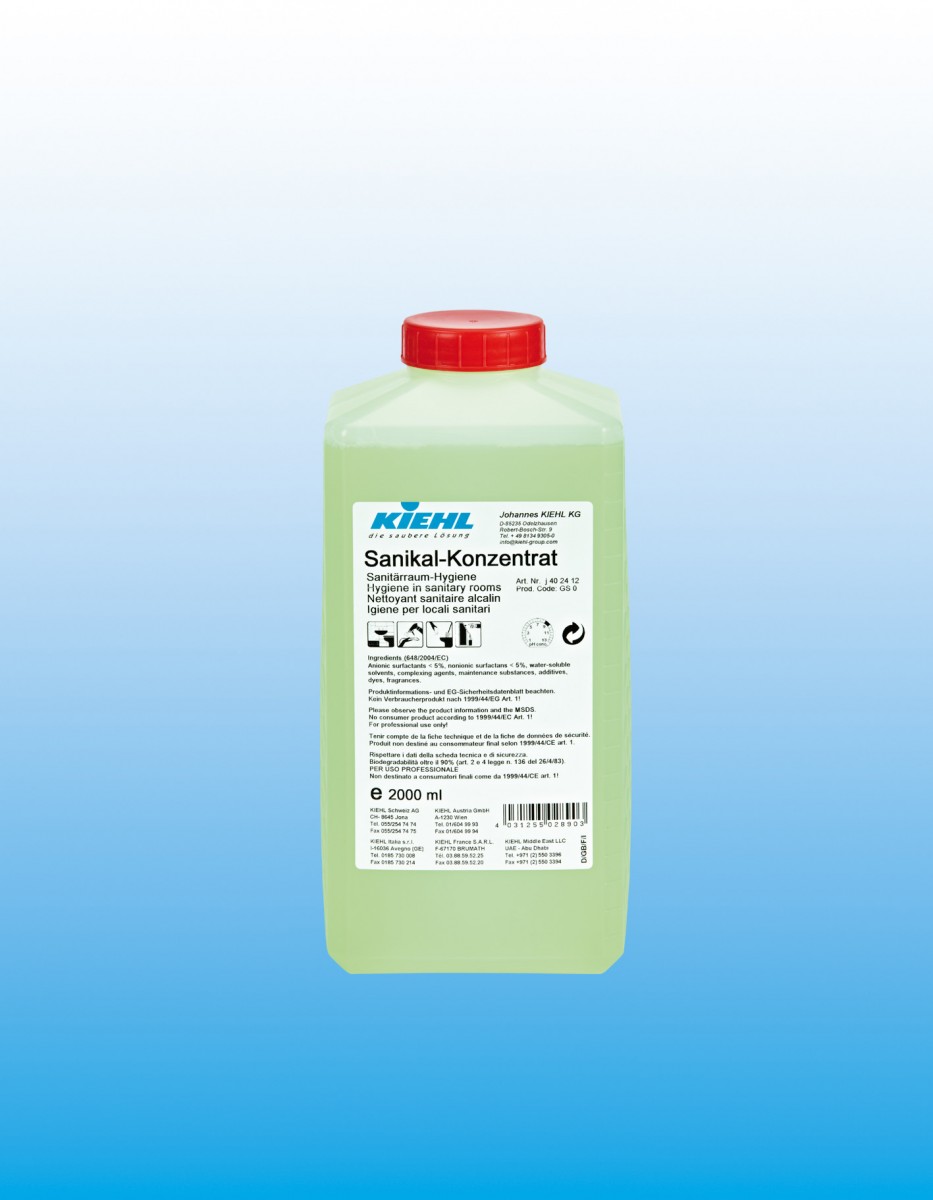 Sanikal-Concentrato detergente bagno 2 lt