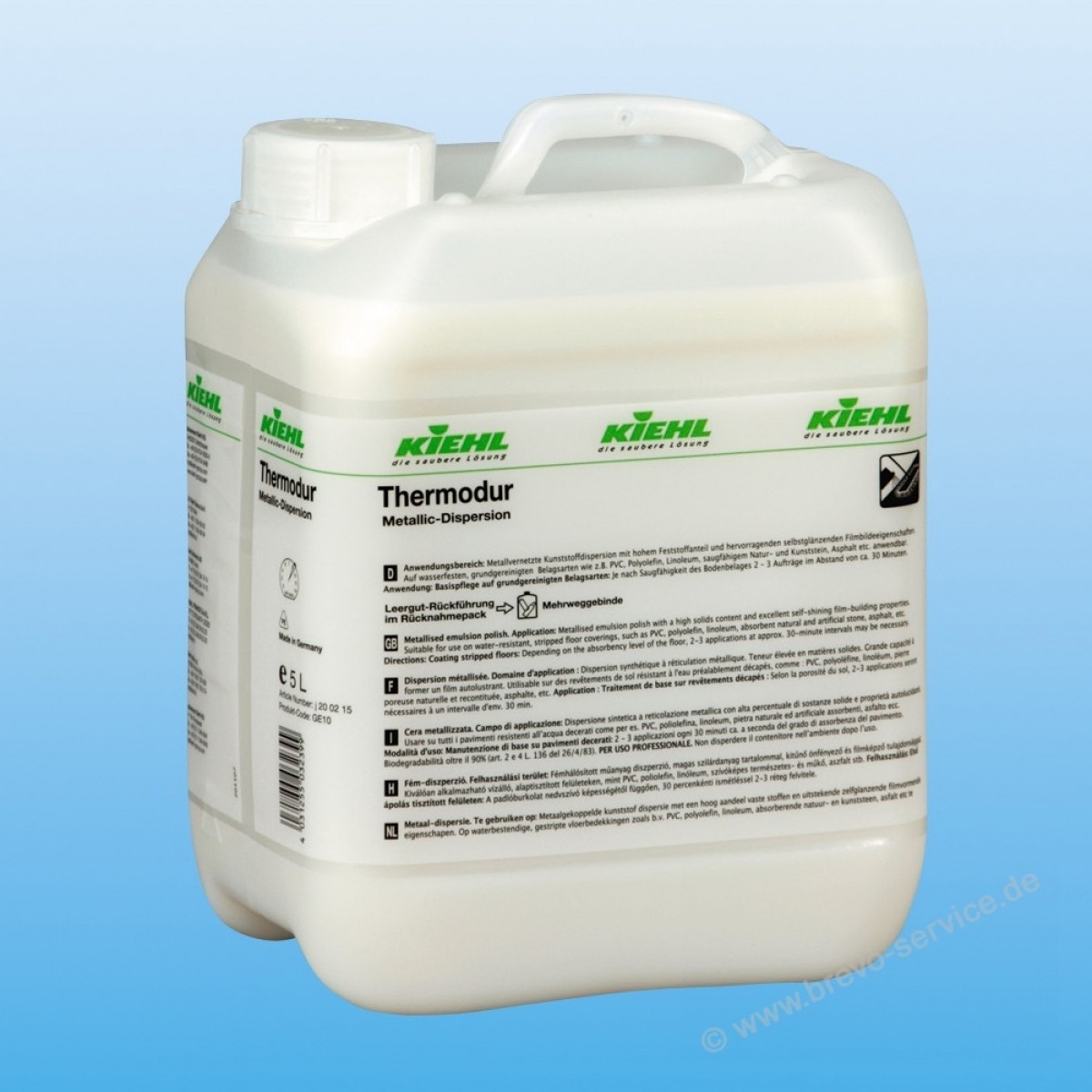 Thermodur cera metallizzata 5 lt