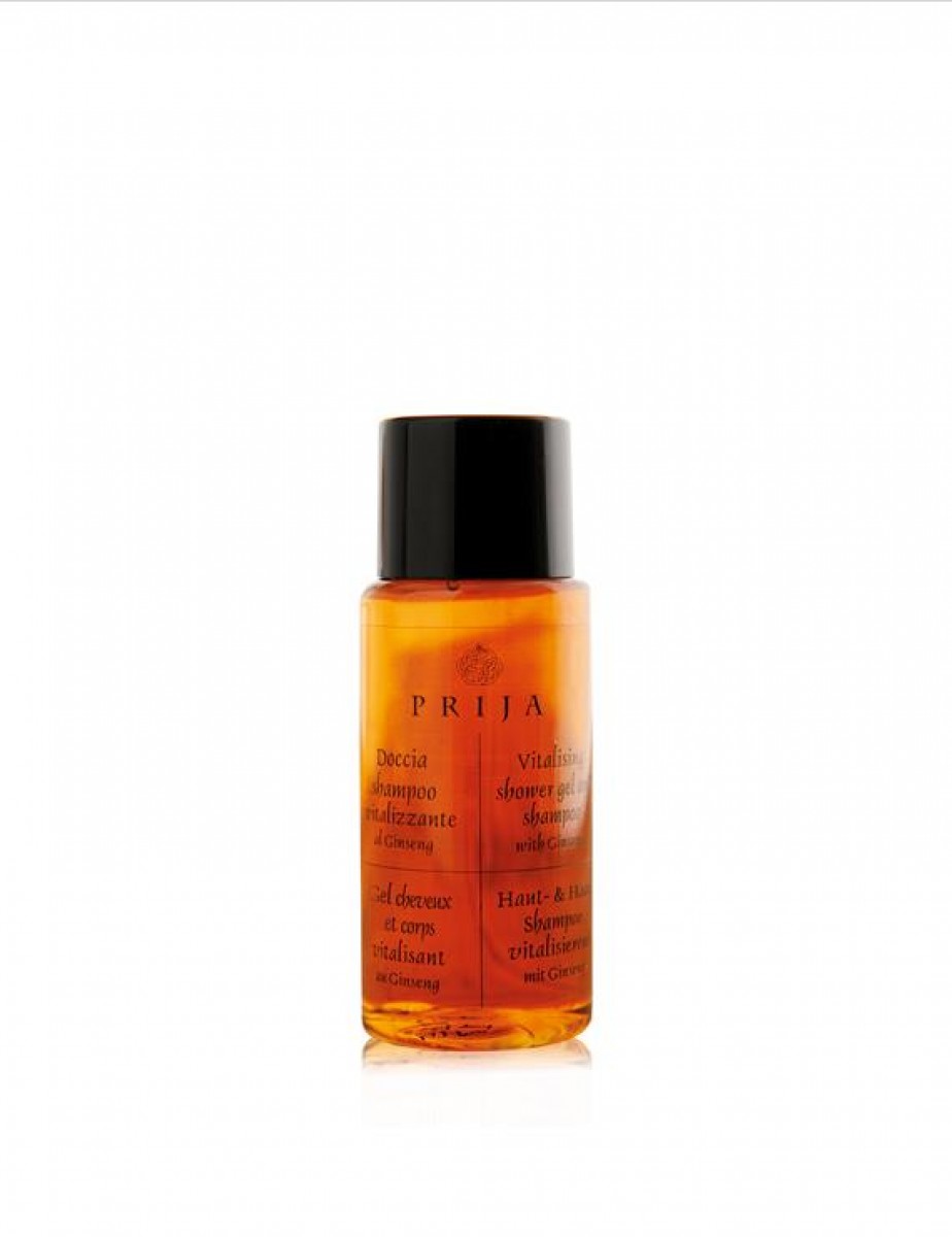 Shampoo doccia Prija al ginseng 40 ml - cf 216 pz