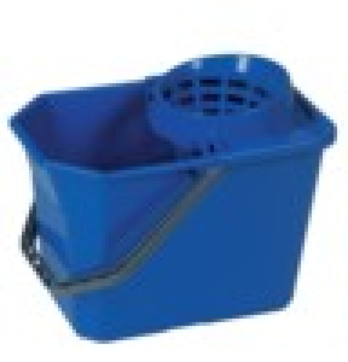 Secchio mop con strizzatore Pony Comfort monovasca 12 lt blu