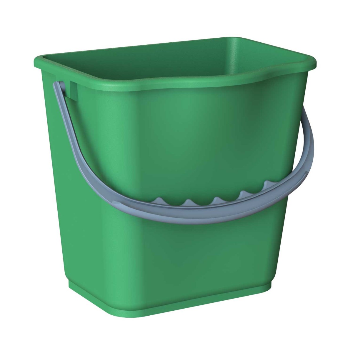 Secchio 5 lt verde per carrello