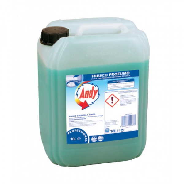 Andy Professional Liquido det. ammoniacale profumato 10 lt