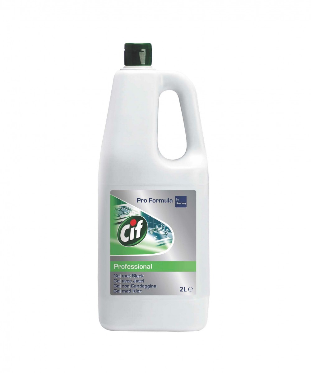 Cif Gel con Candeggina detergente superfici lavabili 2 lt - 6 pz x ct