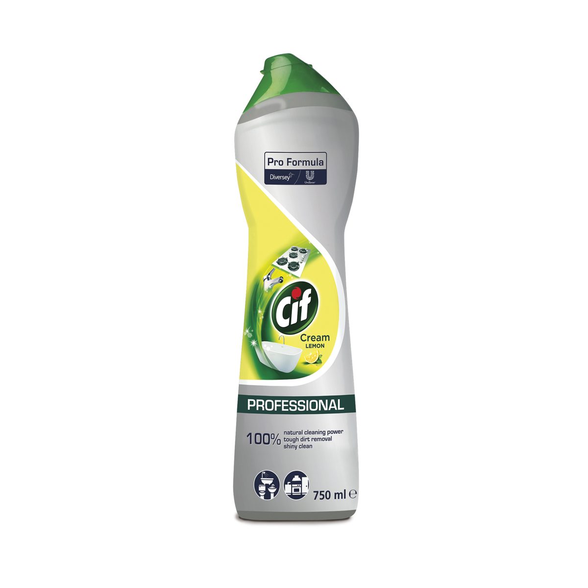 Cif Crema Limone detergente bagno e cucina 750 ml - 8 pz x ct