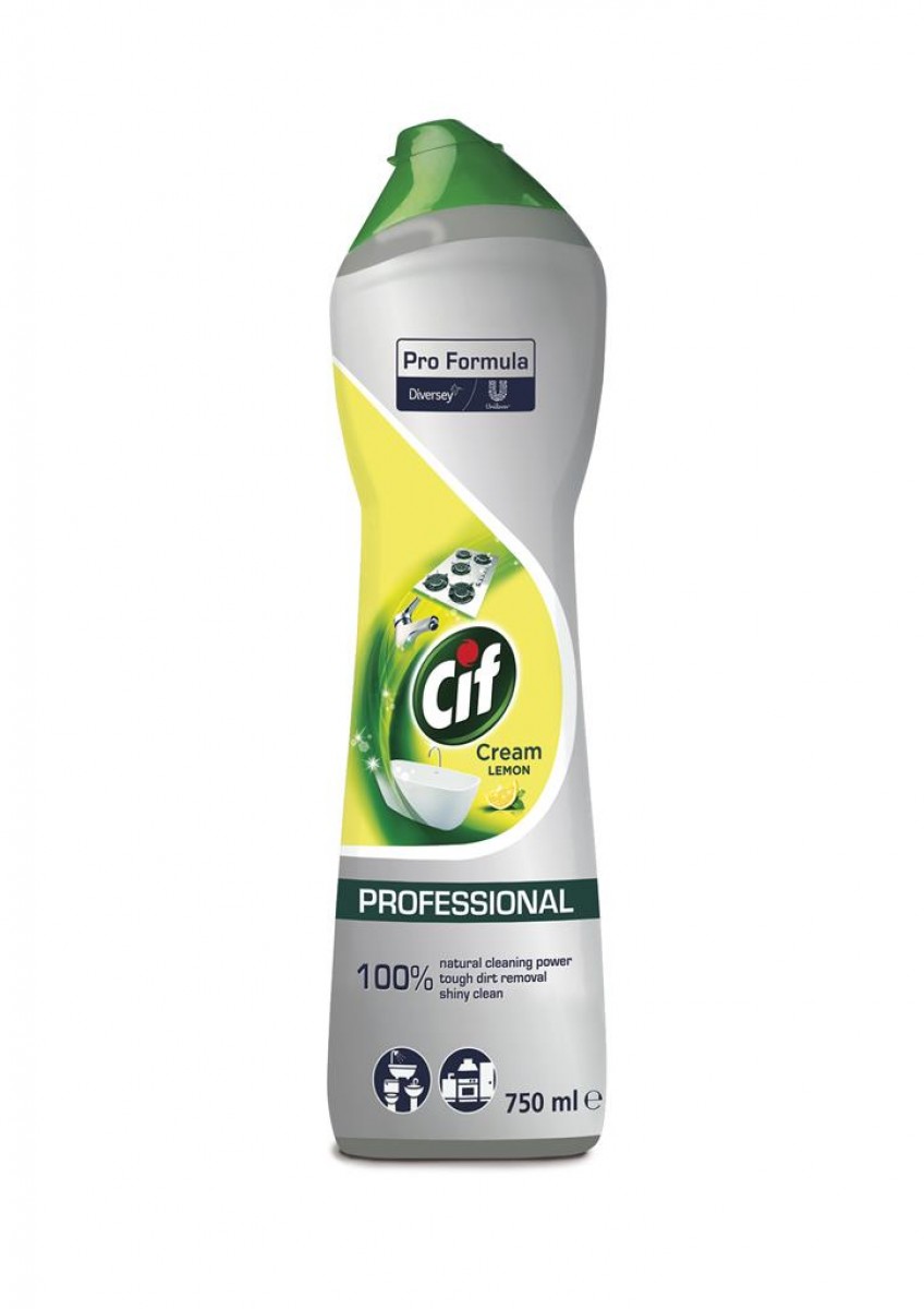 Cif Crema Limone detergente bagno e cucina 750 ml - 8 pz x ct