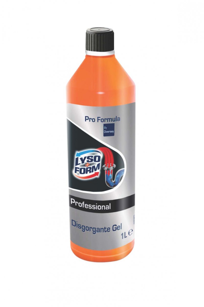 Lysoform Professional disgorgante gel flacone 1 lt - 6 pz x ct