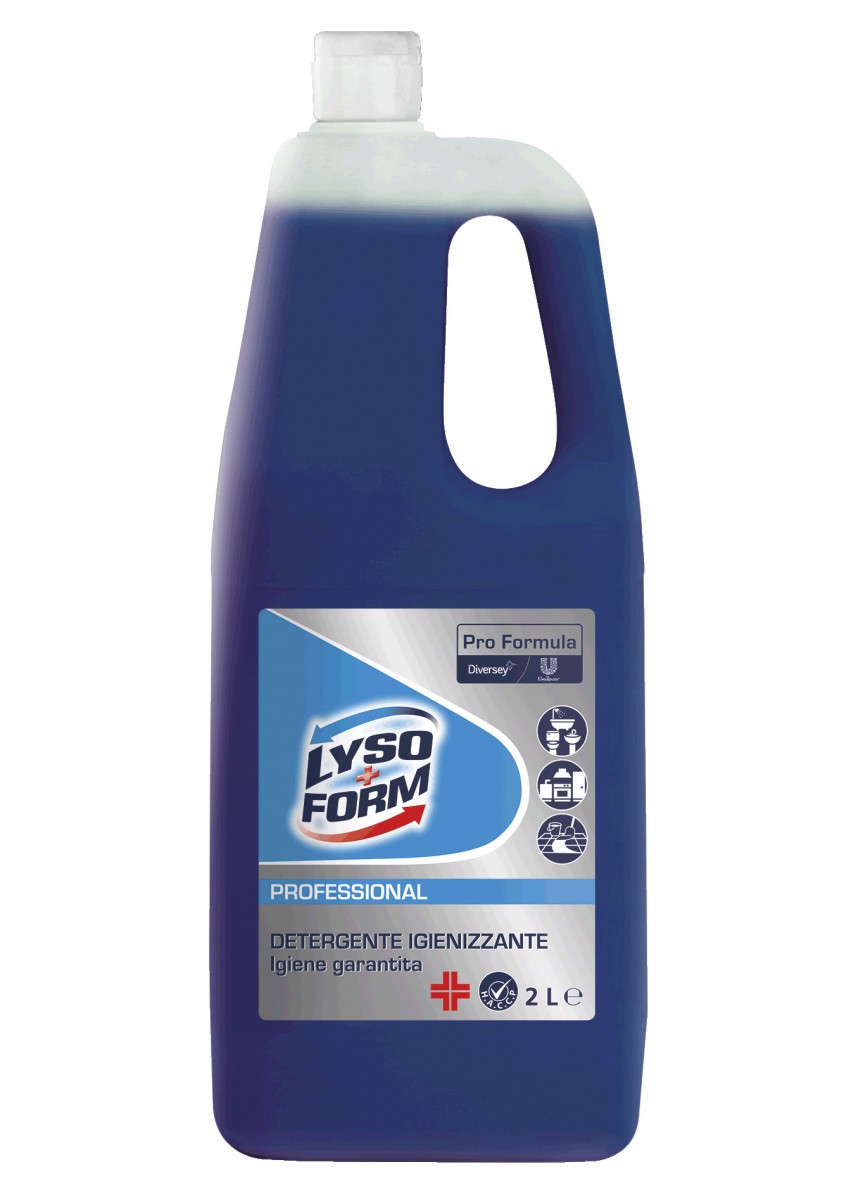 Lysoform Professional detergente igienizzante conc. 2 lt - 6 pz x ct