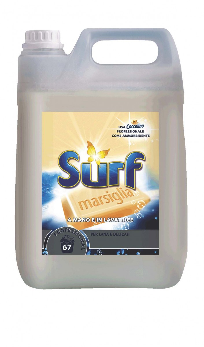 Surf Marsiglia detersivo conc. lavatrice e a mano 5 lt - 2 ta x ct