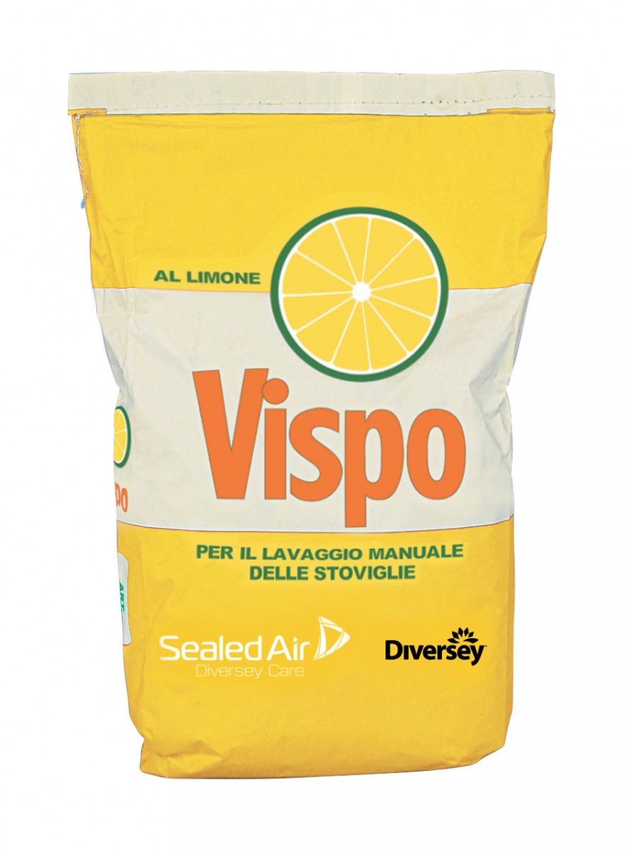 Vispo Polvere detergente lavaggio manuale stoviglie 20 kg.