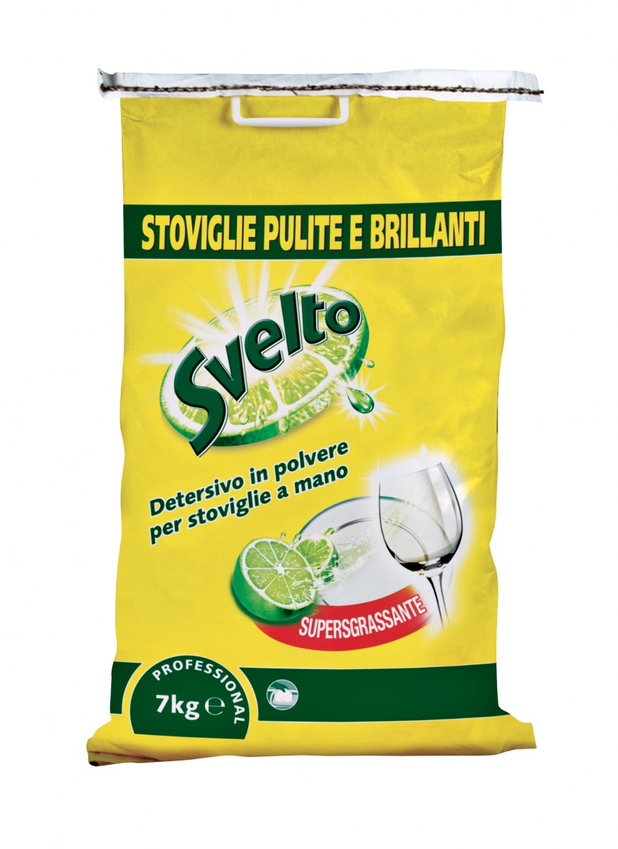 Svelto Polvere lavaggio manuale stoviglie sacco 7 kg