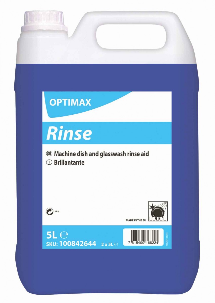 Optimax Rinse brillantante neutro lavastoviglie lt.5 - 2 ta x ct