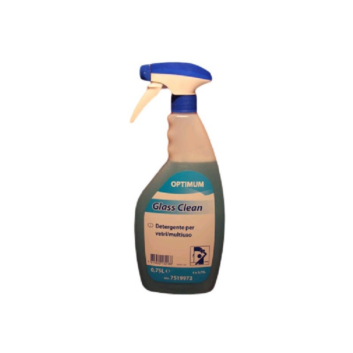 Optimax Glass & Multi detergente vetri e multiuso ml.750 - 6 pz x ct